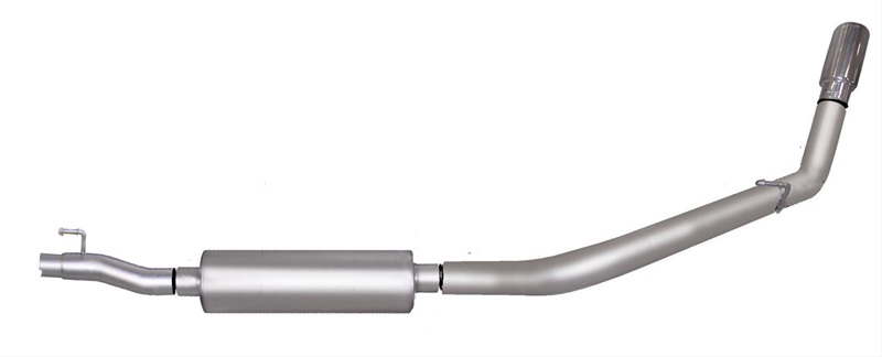 Gibson Single Swept Side Exhaust System 06-08 Dodge Ram 5.7L
